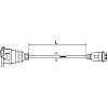 SUPPLY CABLE,ABS 4491260600 WABCO